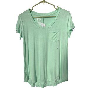 Maurices 24/7 Short Sleeve Pocket Tee Women S Crewneck Rayon Blend Essential NEW